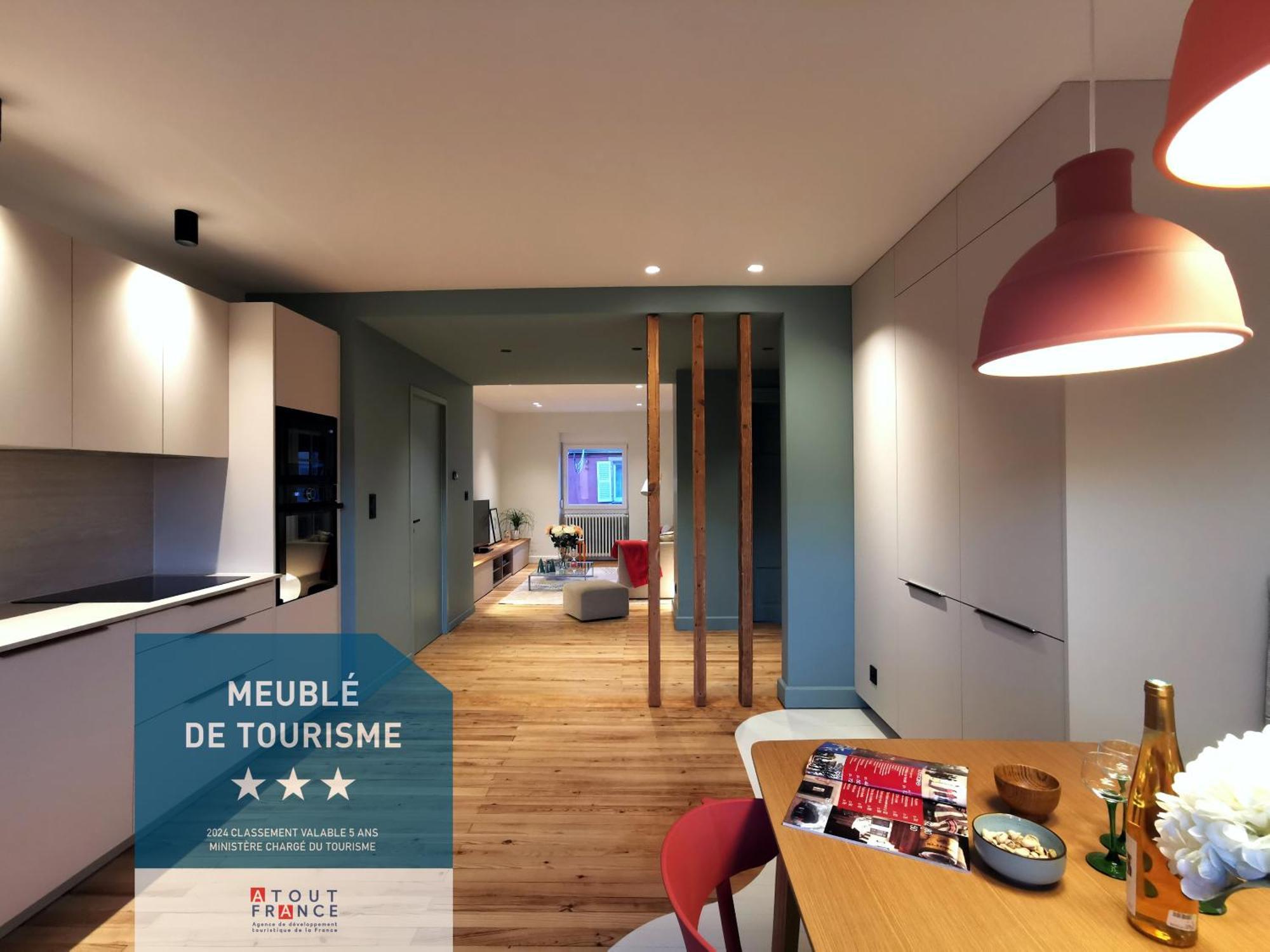 Entre Ville Et Vignes - Gite Classe 3 Etoiles 安热尔桑 外观 照片